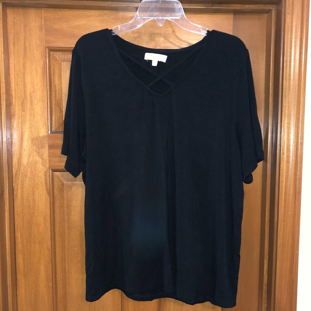 Black V-Neck